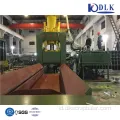 Mesin daur ulang geser logam batang hidrolik seluler